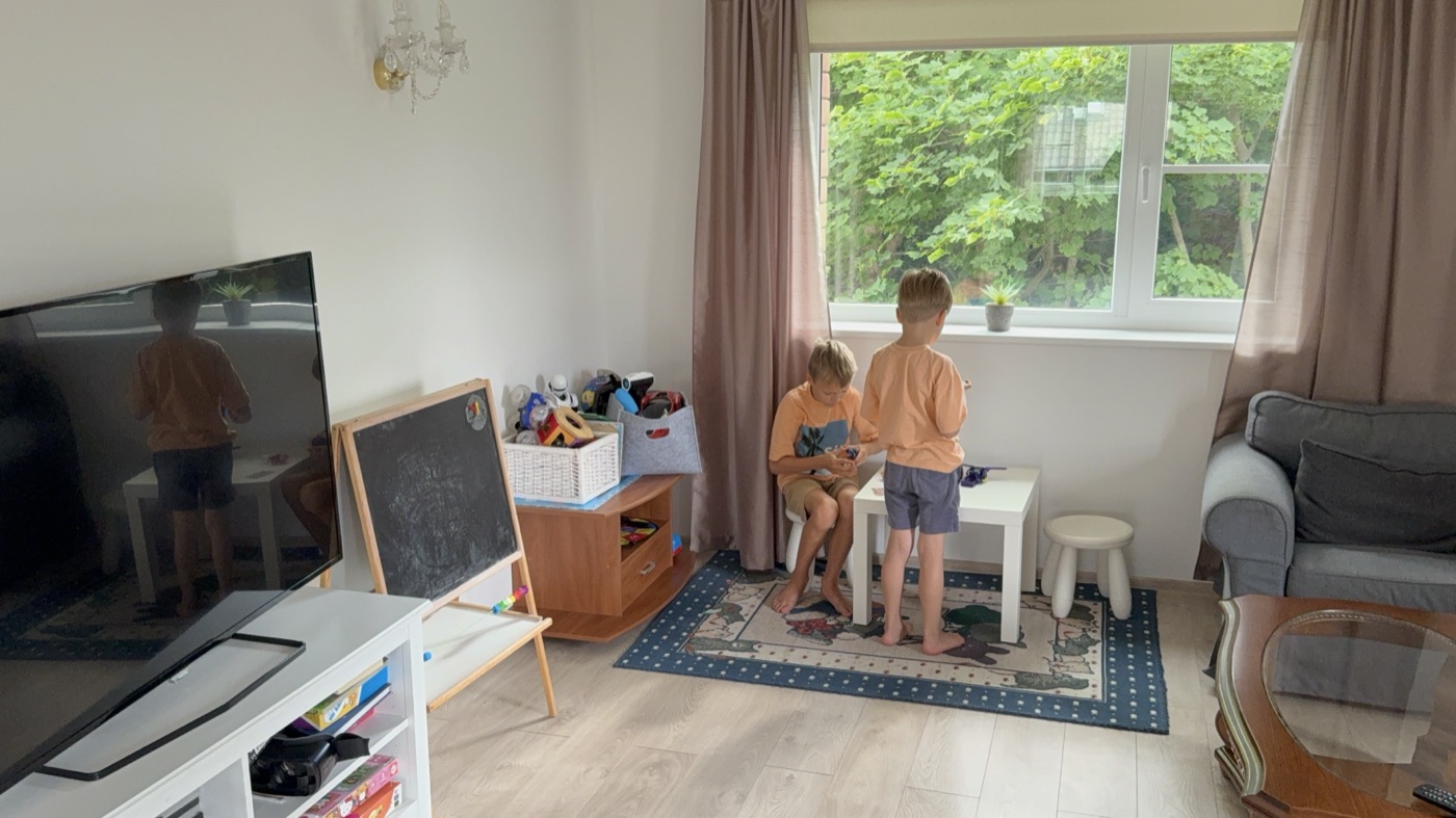 Laste mängunurk elutoas